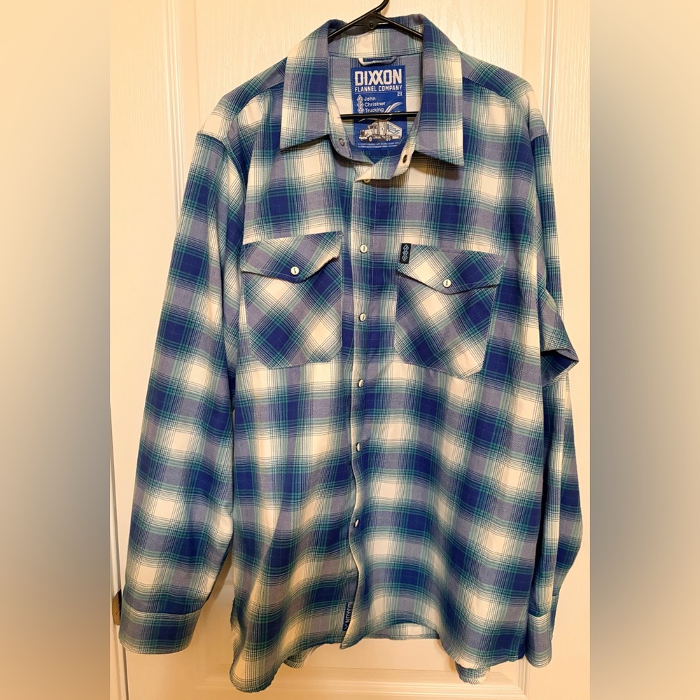 Dixxon John Christner Trucking Flannel